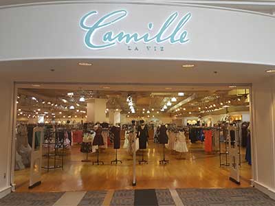 Shop dresses for Prom, Homecoming, Evening, Wedding, and more at Camille La Vie in Philadelphia