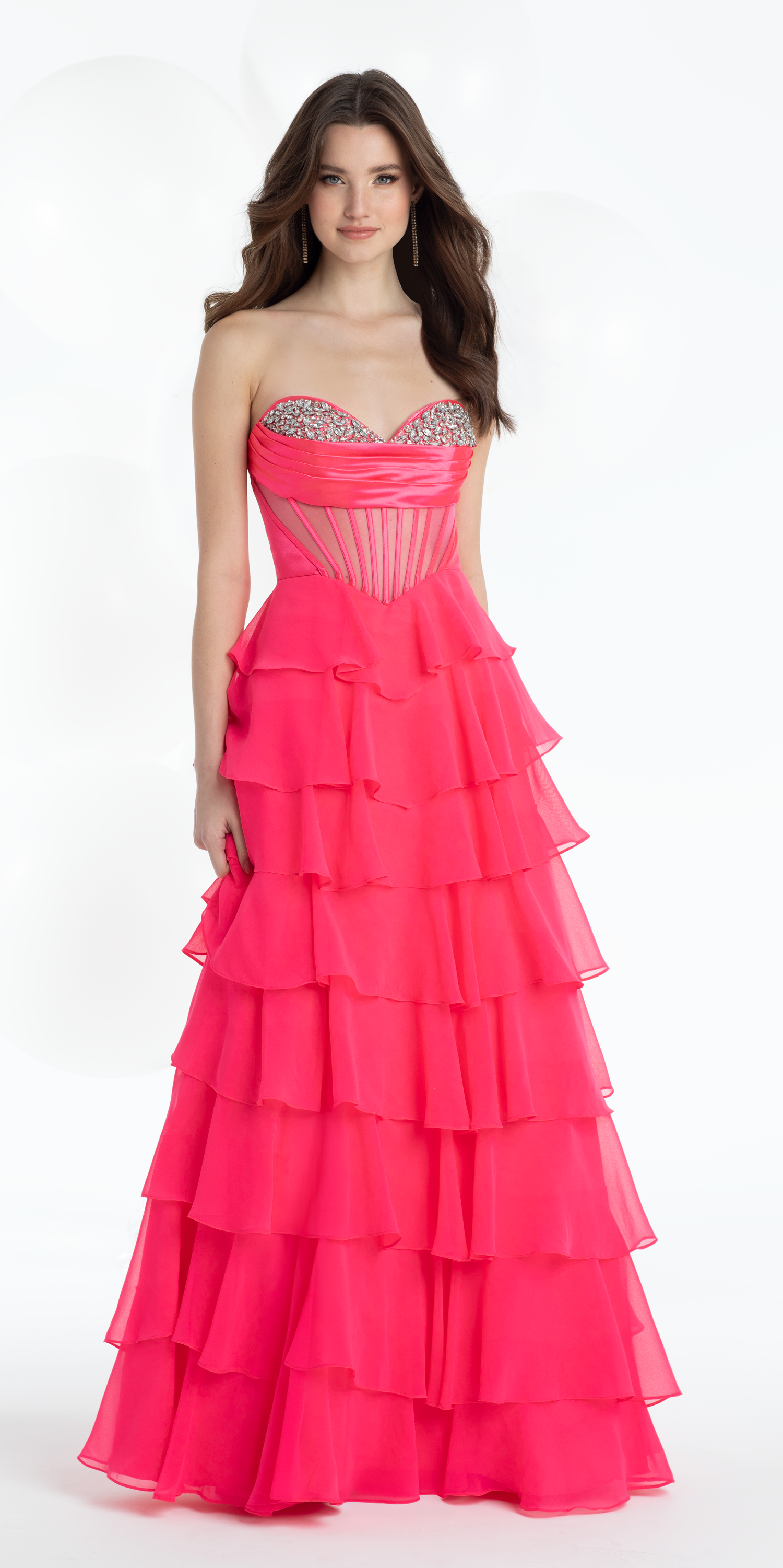 sweet 16 dresses pink sweetheart tulle prom dress, pink tulle dress perfect for upcoming quinceanera or sweet 16 Sweet 16 Pink Dress -