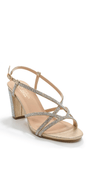 Nicky 10 Mid Heel Rhinestone Block Heel Sandal Image 1