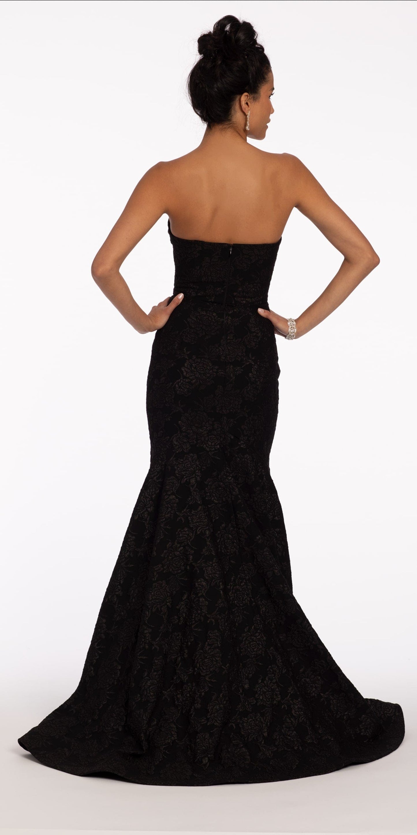Camille La Vie Sweetheart Embellished Mermaid Dress
