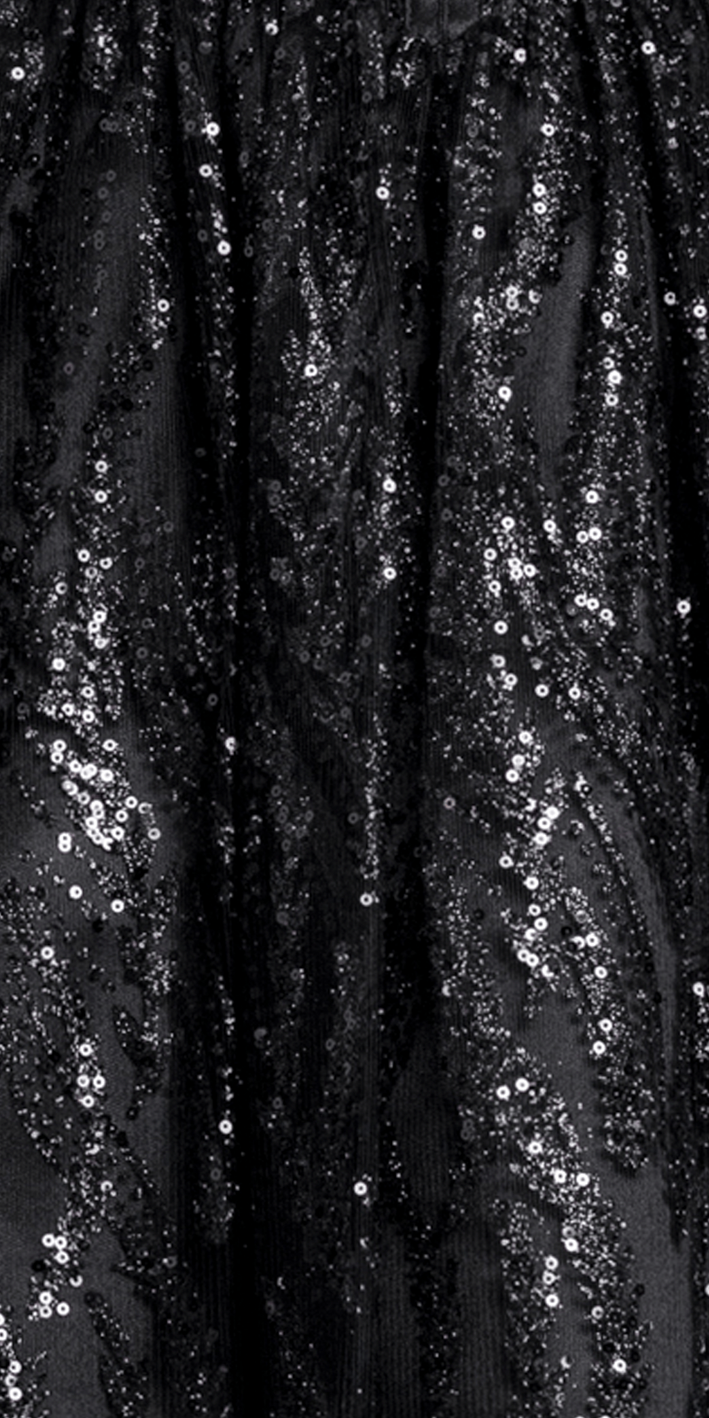 black/size/4/missy/Camille La Vie/Sweetheart Glitter Mesh Corset Fit and Flare Dress/fabric