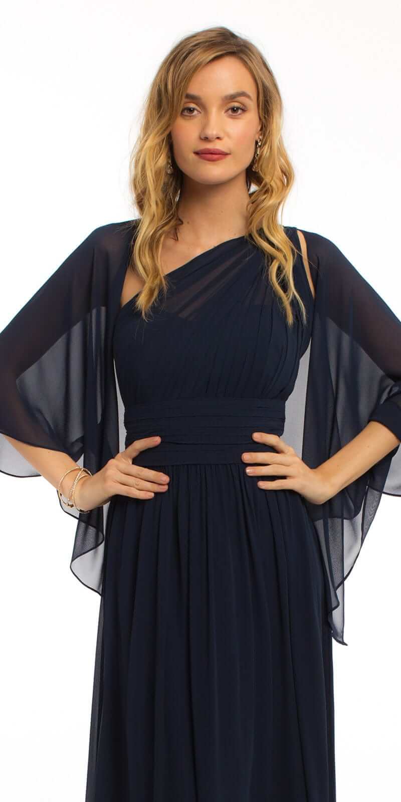 Camille La Vie Chiffon Convertible Cape