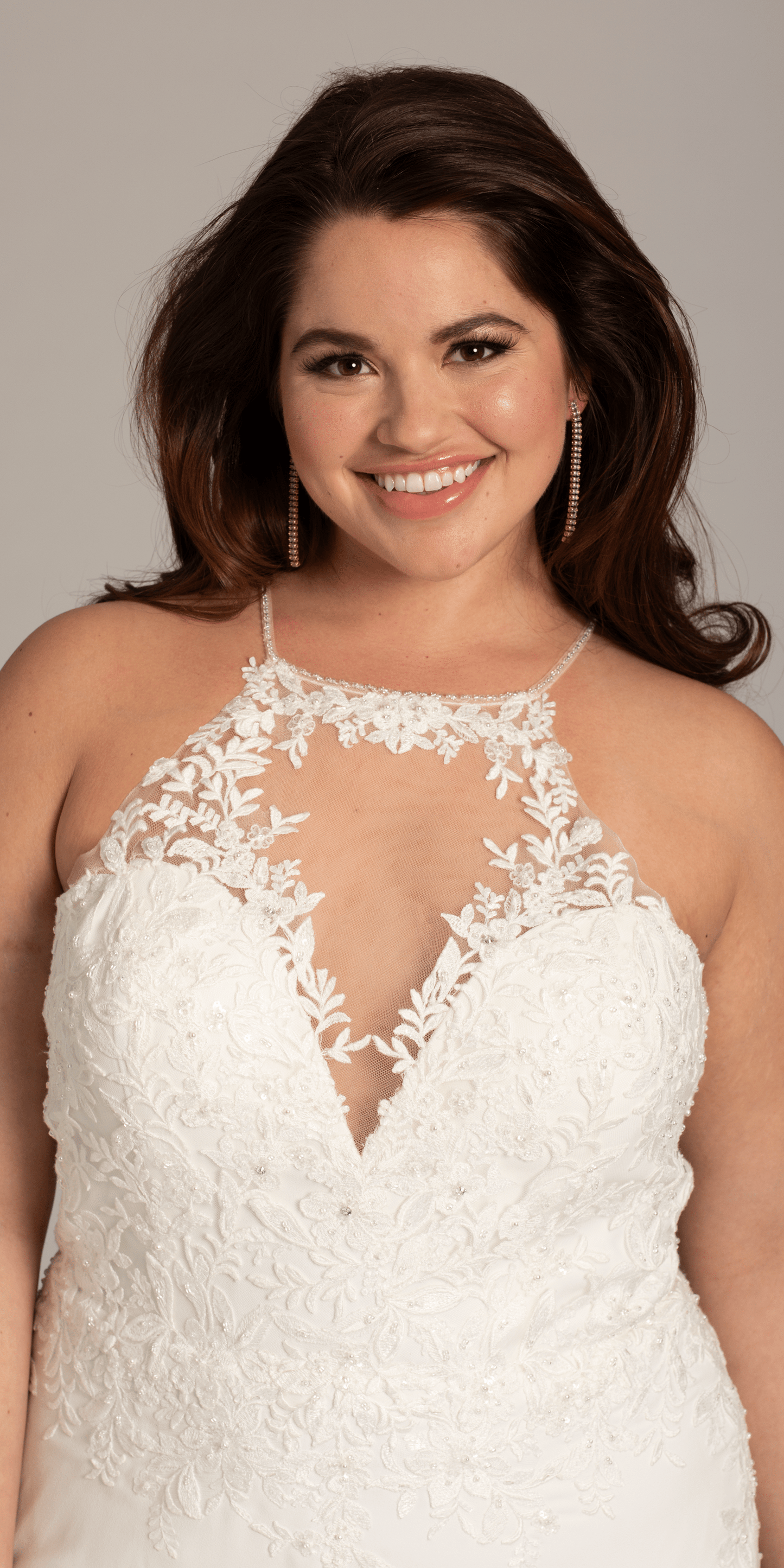 ivory Size 0 missy Camille La Vie Crepe Floral Embellished Racer Back Dress with Leaf Beading Detail