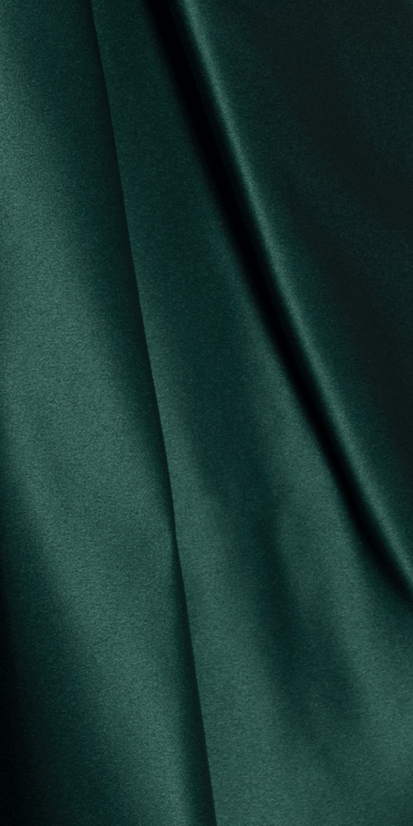 Camille La Vie Drape Neck Satin Fit and Flare Dress with Pockets