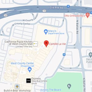 Shop dresses for Prom, Homecoming, Evening and more at Camille La Vie in Des Peres Map