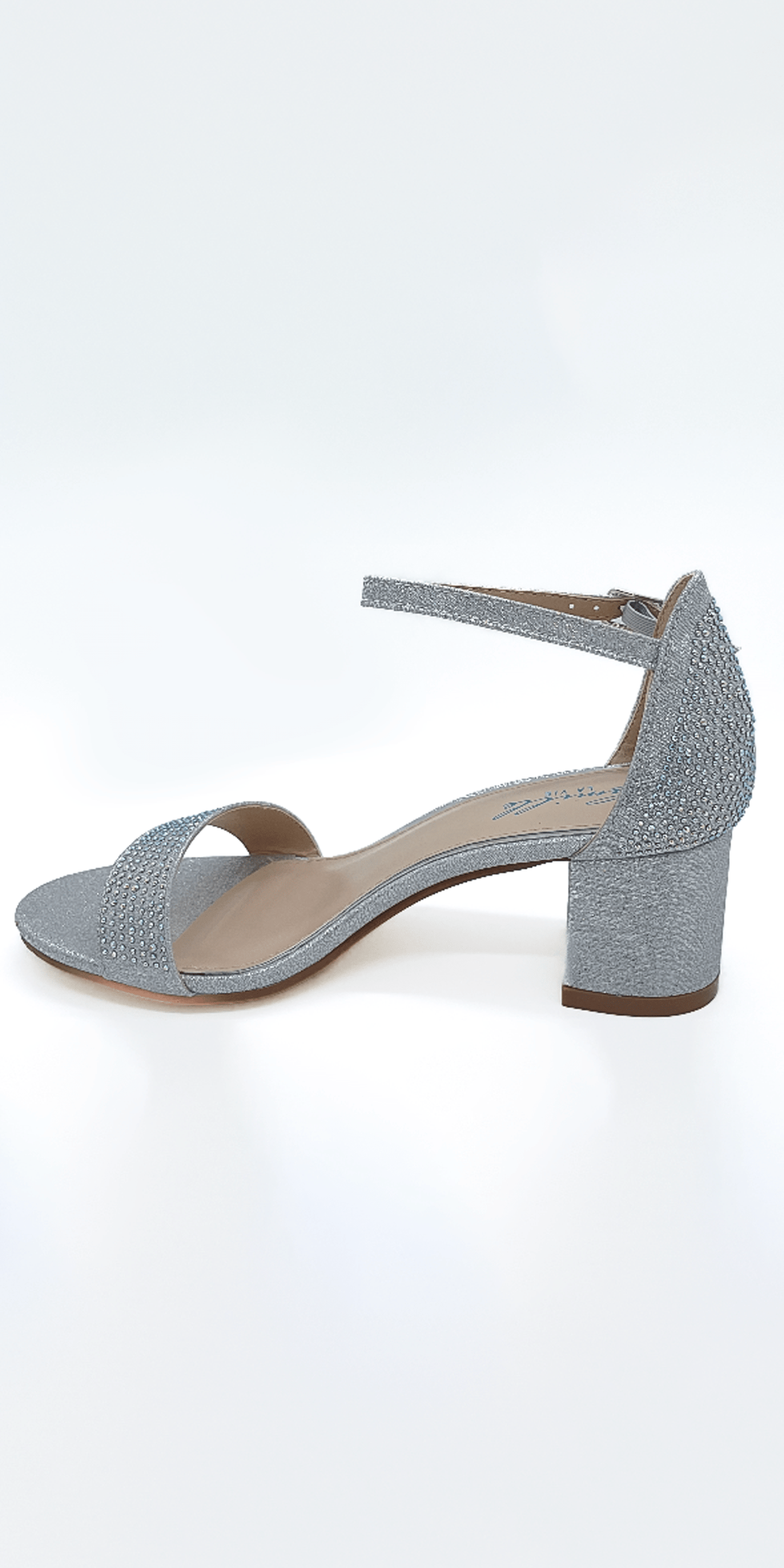 Camille La Vie Emma 06 Low Heel Rhinestone Sandal