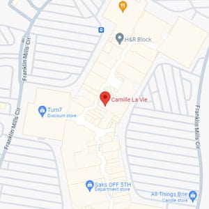 Shop dresses for Prom, Homecoming, Evening, Wedding, and more at Camille La Vie in Philadelphia Map