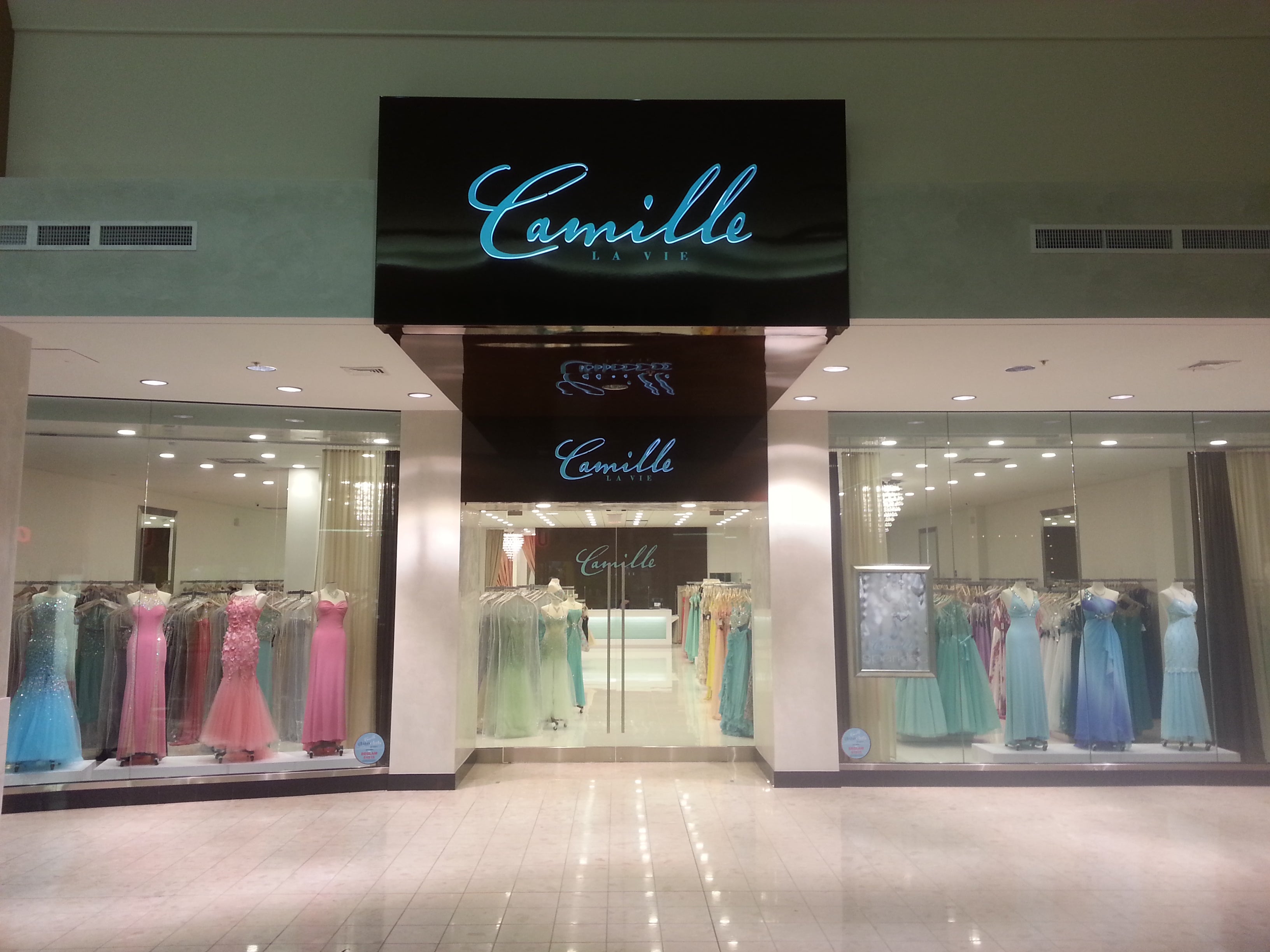 Shop dresses for Prom, Homecoming, Evening and more at Camille La Vie in Pembroke Pines