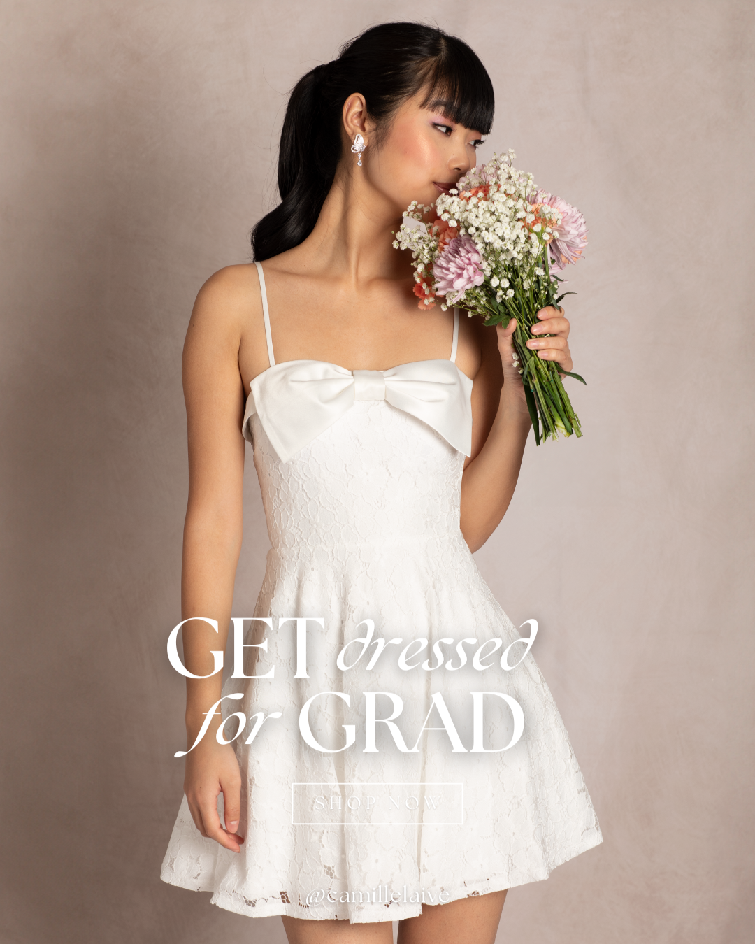 Graduation Dresses: White Dress Edition