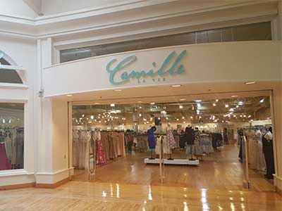 Shop dresses for Prom, Homecoming, Evening, Wedding, and more at Camille La Vie in Woodbridge