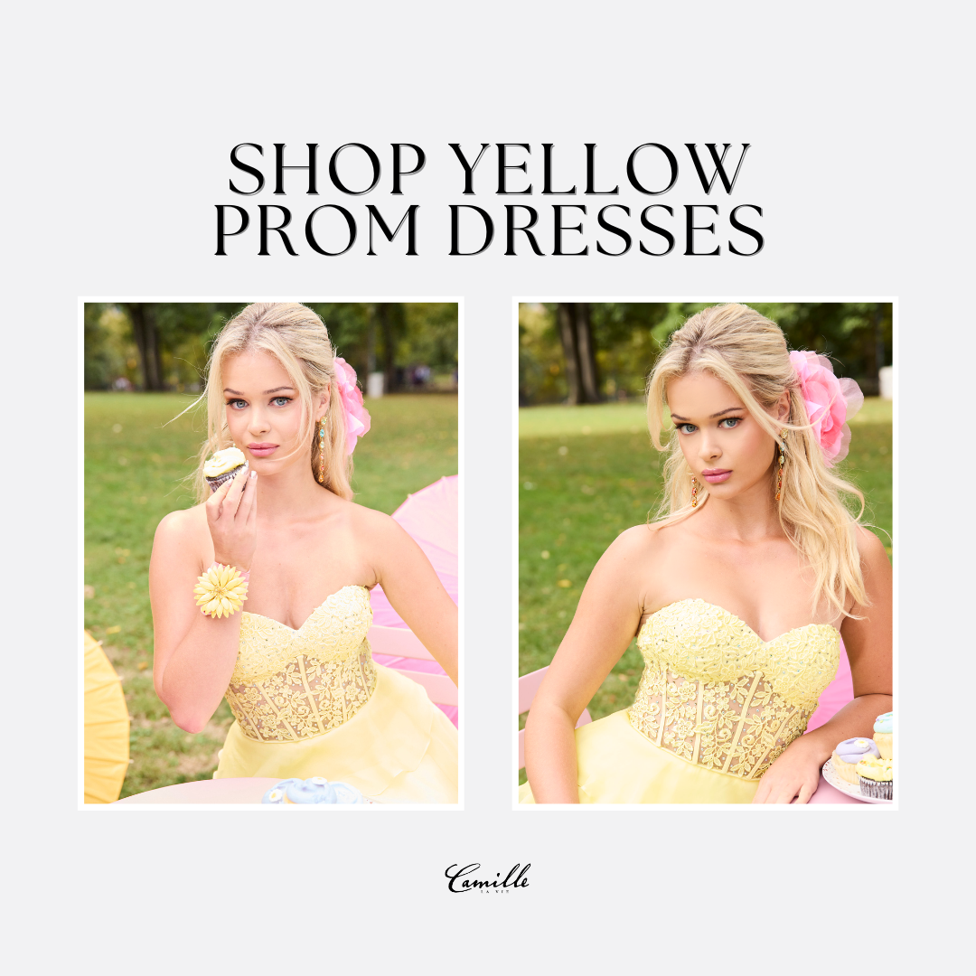 Turning Heads at Prom in Yellow!