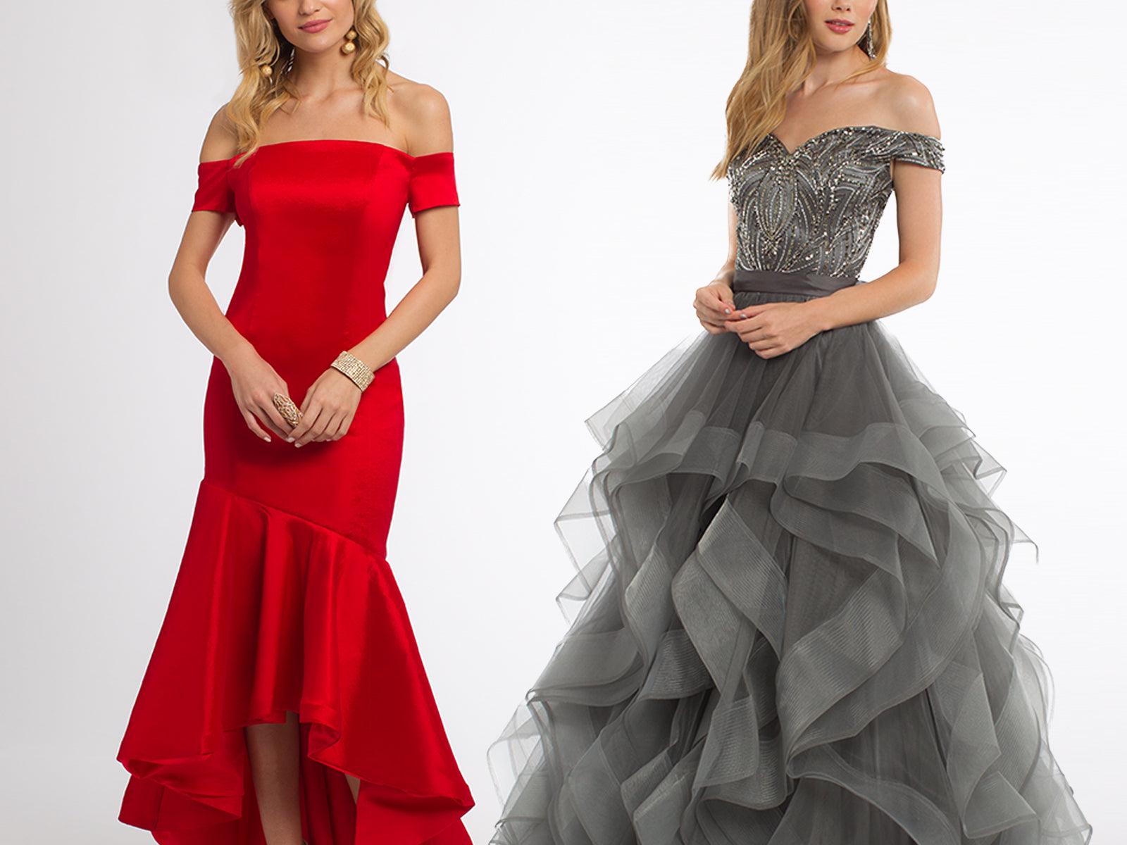 80's Inspired Evening Dresses
