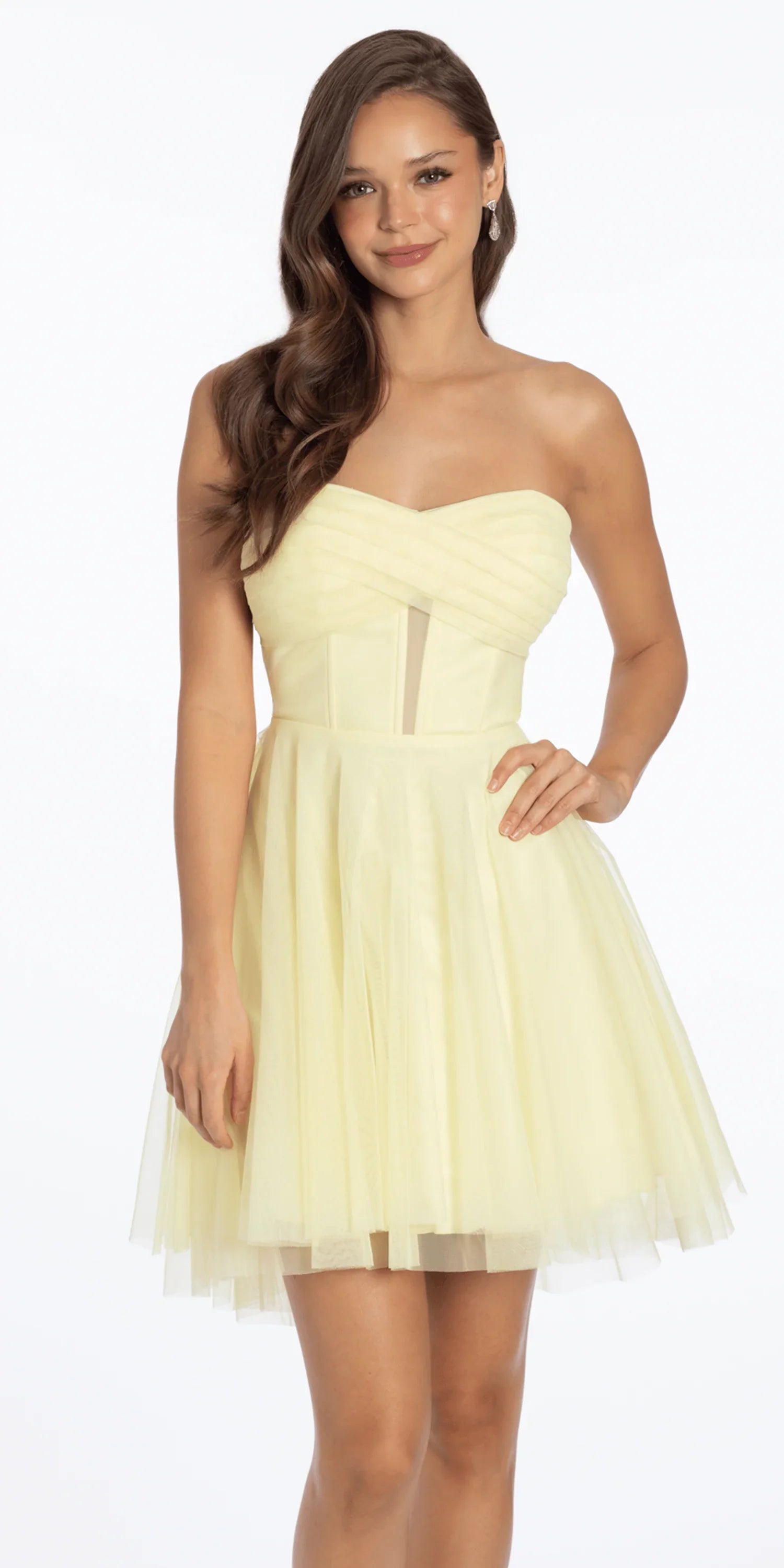 Illusion Graduation Dresses