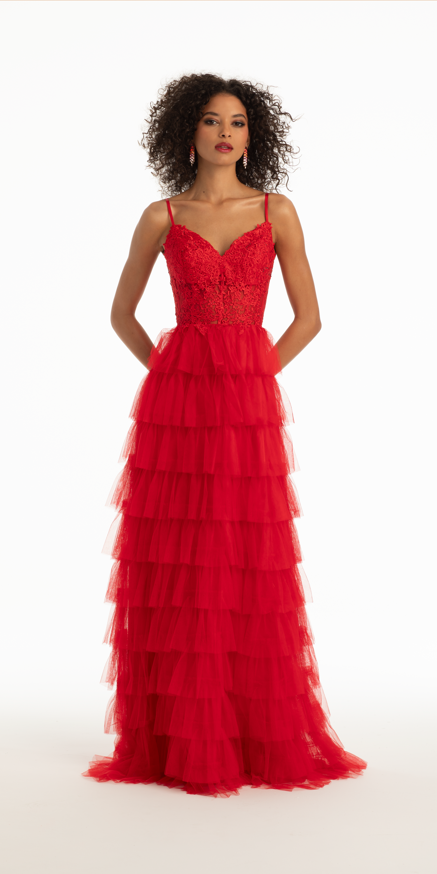 Tiered Prom Dresses