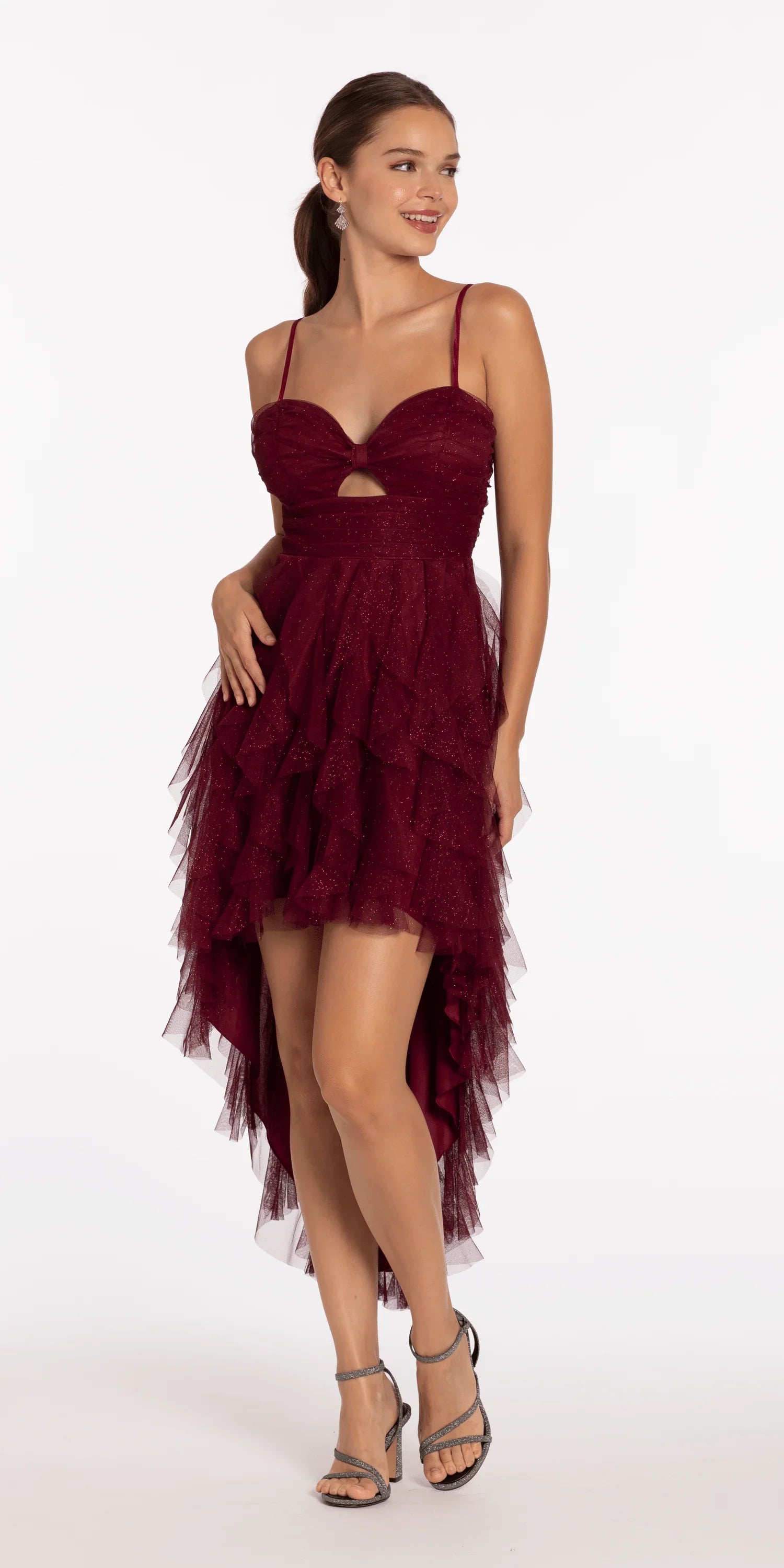 Spaghetti Strap Graduation Dresses