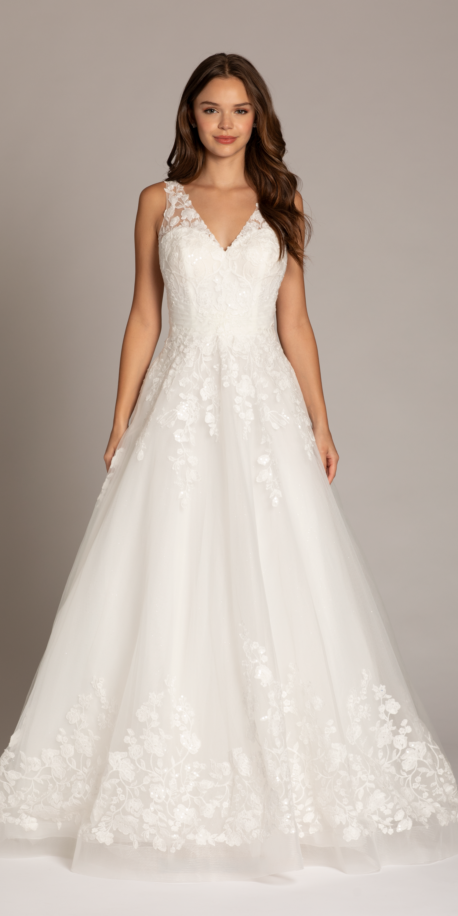 V-Neck Wedding Dresses