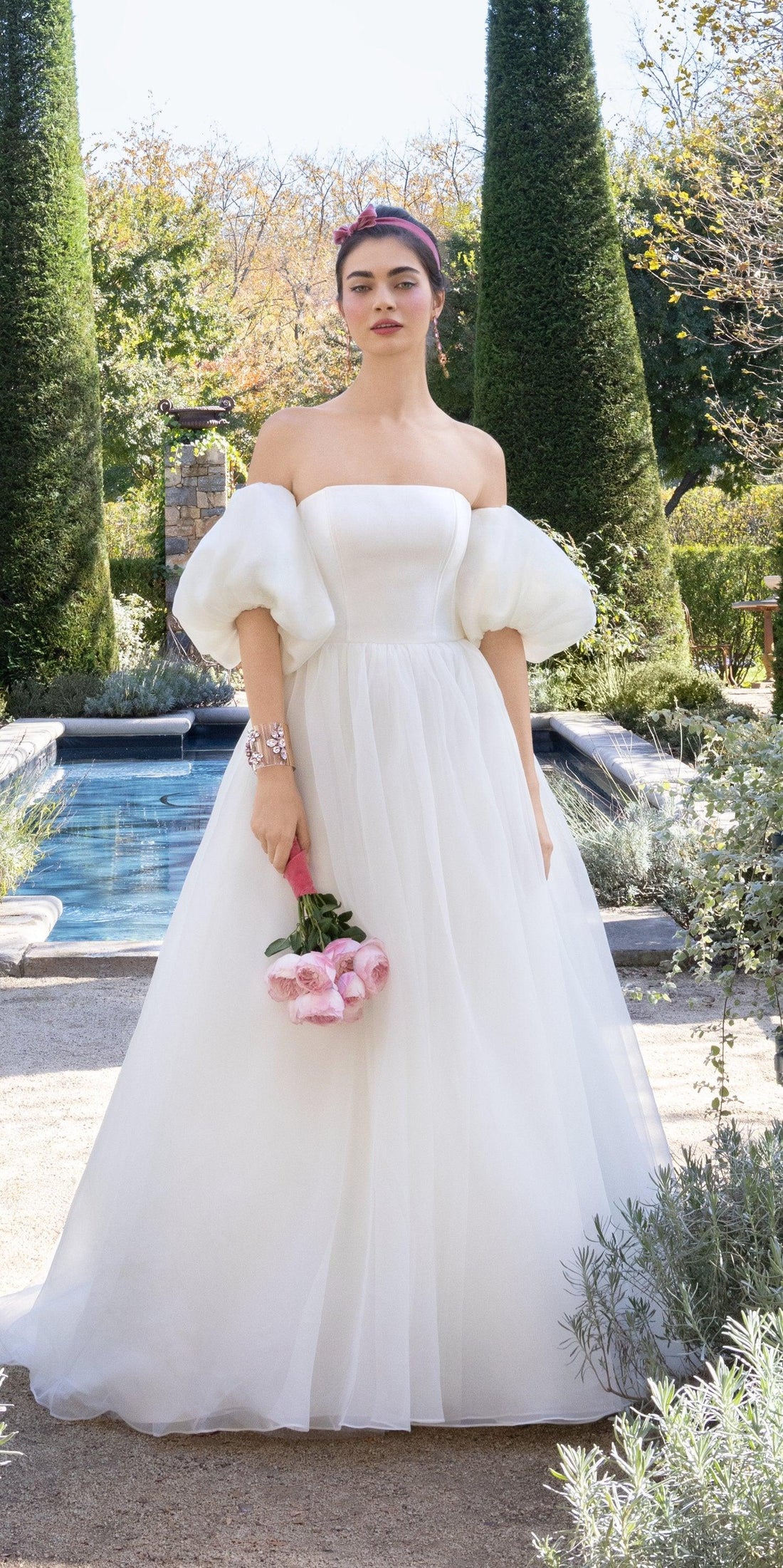 Strapless Wedding Dresses - Camille La Vie