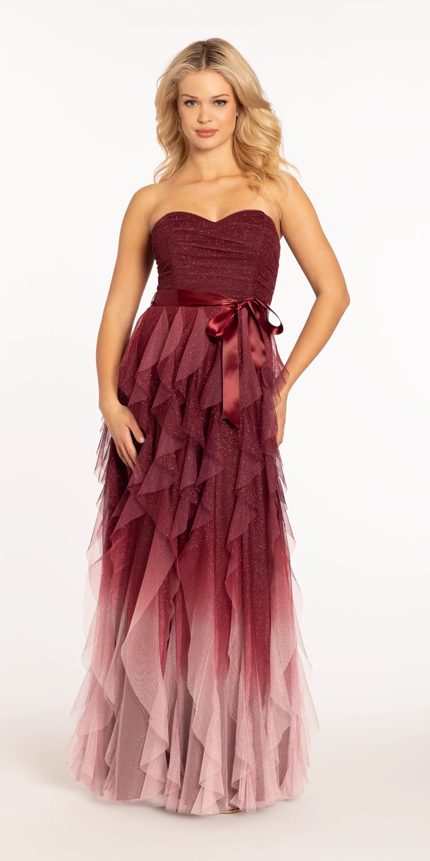 Burgundy Evening Dresses
