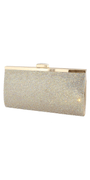 Camille La Vie Micro Rhinestone Glitter Handbag with Top Closure OS / nude