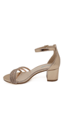 Scooter Metallic Low Block Heel Rhinestone Sandal Image 8