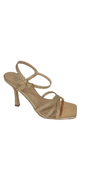 High Heel Glitter Ankle Strap Sandal Image 3