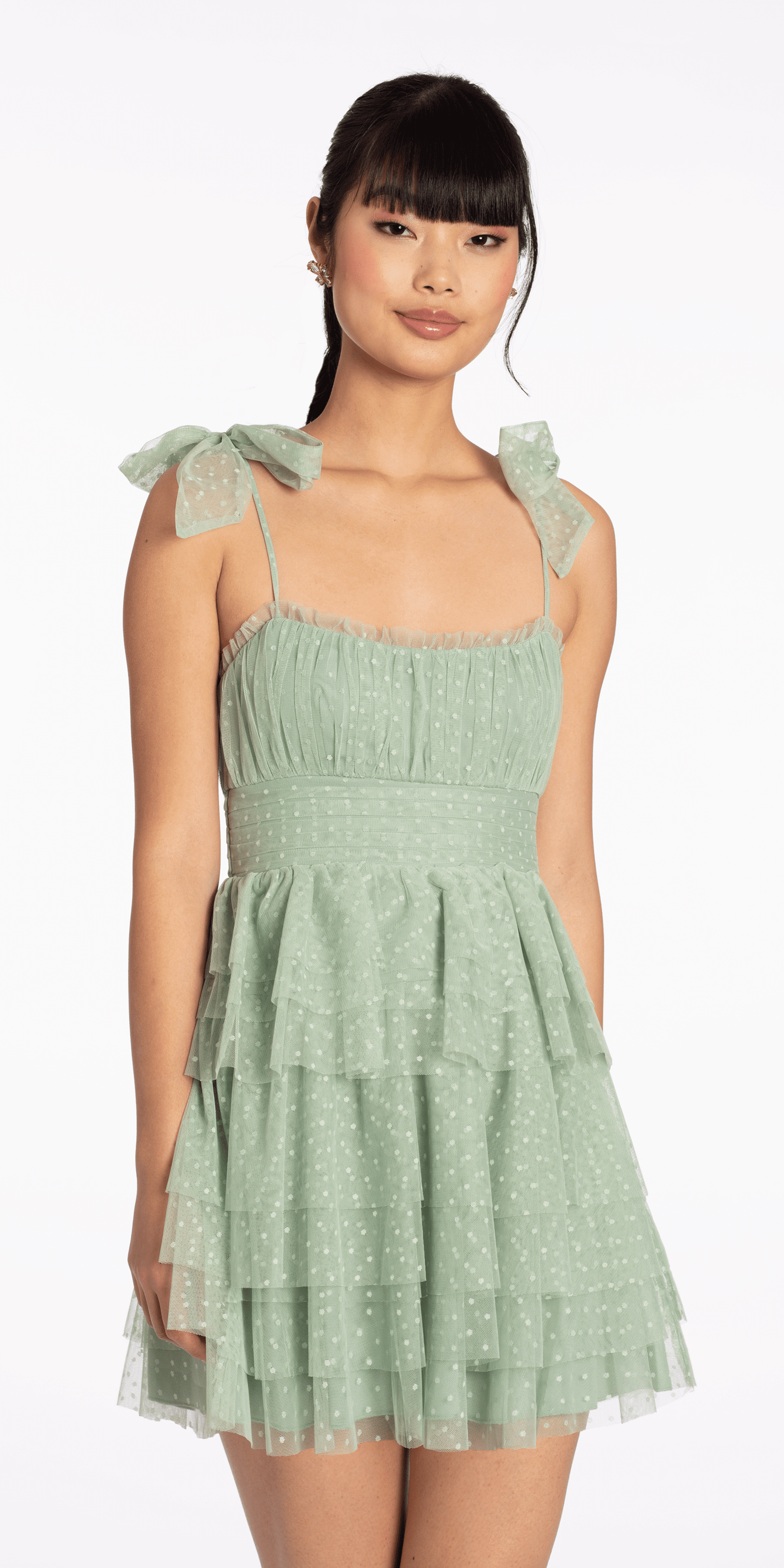 tie strap fit and flare dress Tie Strap Fit & Flare Midi Dress (Women)