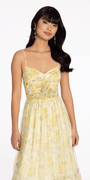 Sweetheart Mesh Floral Print Ballgown Image 2