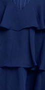 navy/size/4/missy/Camille La Vie/Sweetheart Satin Corset Chiffon Tiered Fit and Flare Dress/fabric