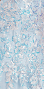 Strapless Embellish Glitter Ballgown with Floral Appliques Image 5