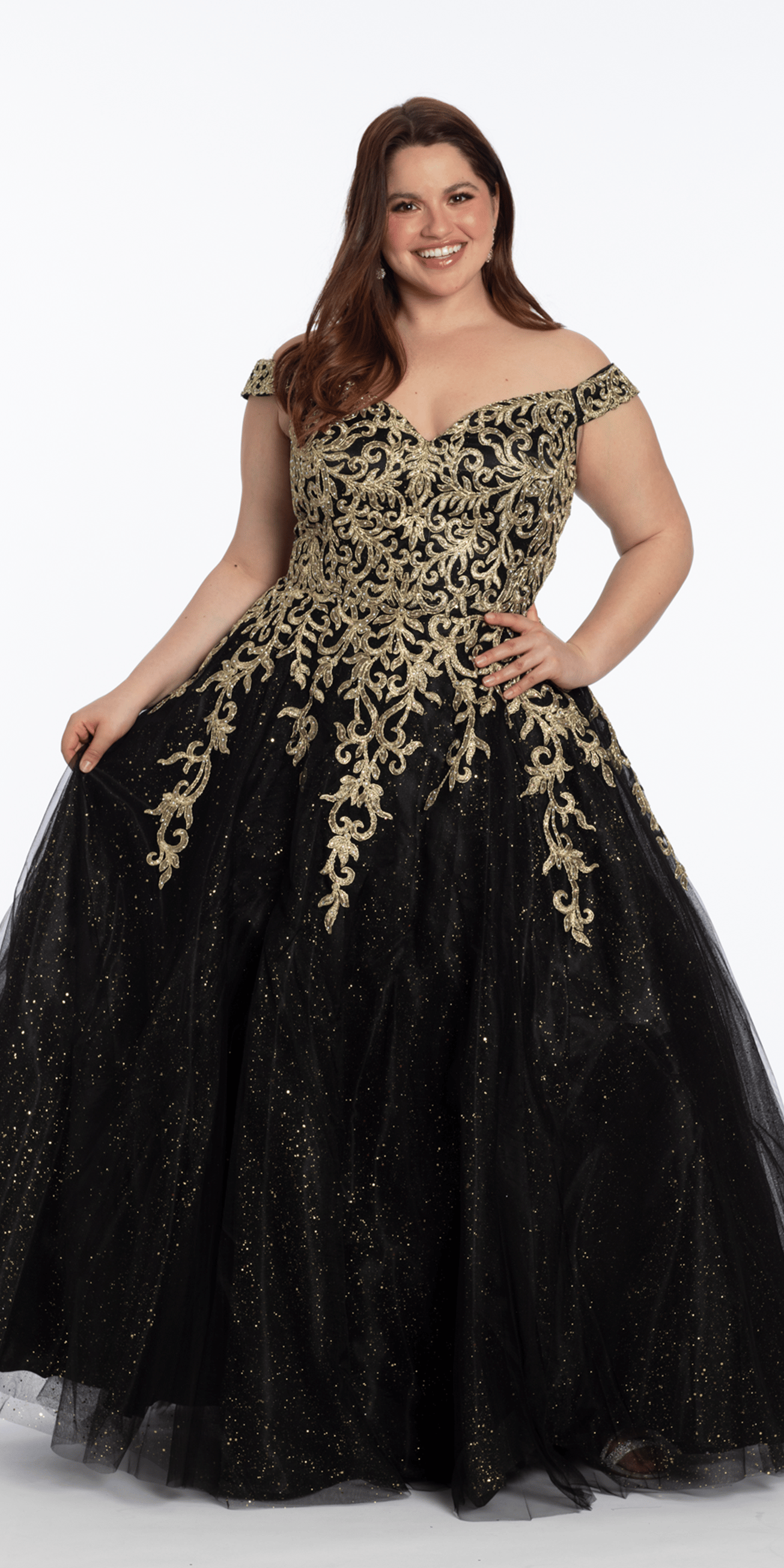 massive prom dresses Long A-Line Shimmer Gown with Sheer Sequin Bodice Emerald / 4 just like the girl who is wearing it PS23521 8 / Pink