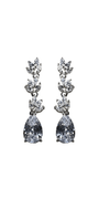 Multi Stone Teardrop Earrings Image 1