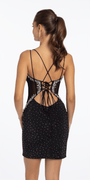 black-silver/size/2/missy/Camille La Vie/Crystal Edge Sweetheart Strappy Back Corset Jersey Bodycon Dress/back