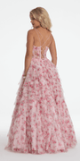 Sweetheart Floral Embellished Corset Corkscrew Ballgown Image 4