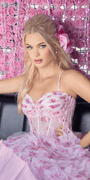 Sweetheart Floral Embellished Corset Corkscrew Ballgown Image 1