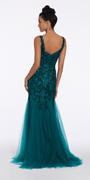 Beaded Sweetheart Mermaid Dress with Godets Image 2