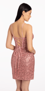 Sweetheart Corset Sequin Bodycon Dress Image 3