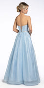 Glitter Corset Ballgown with Crystal Waistband Image 5