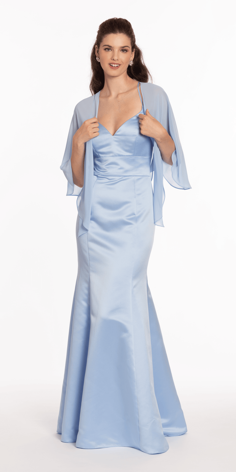 Chiffon Convertible Cape Image 5