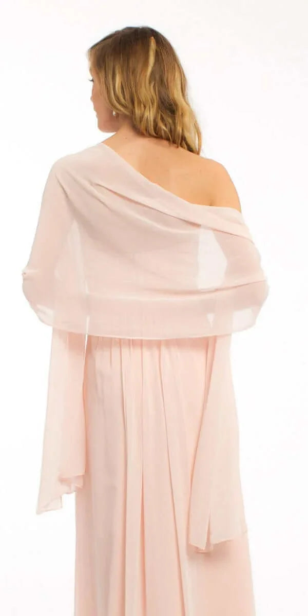 Chiffon Shawl OS / ivory