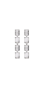Chunky Gemstone Drop Earrings Image 1