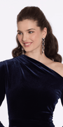 Chunky Gemstone Drop Earrings Image 2