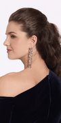 Chunky Gemstone Drop Earrings Image 3