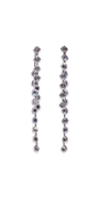 Camille La Vie Marquis Rhinestone Double Strand Earrings one-size / silver