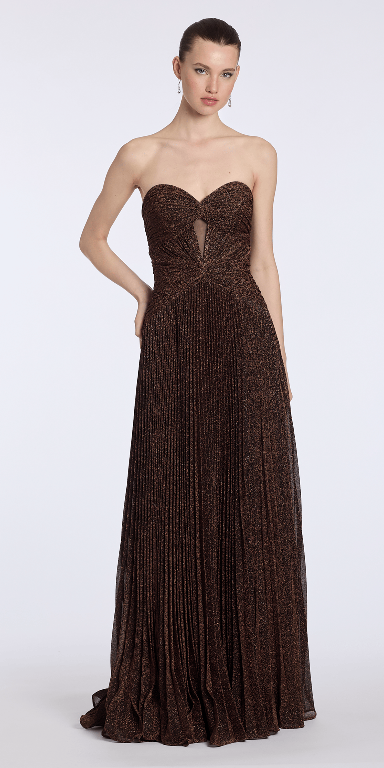 formal & gown brown dresses for women Long Evening – Camille La Vie dissh_size_group_16