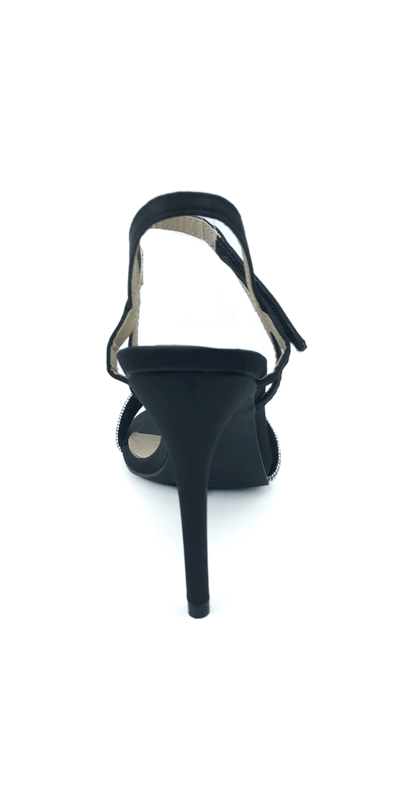 Rhinestone Strappy High Heel Stiletto Sandal Image 6