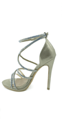 Strappy Rhinestone High Heel Sandal Image 3