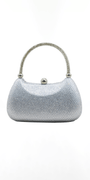 Rhinestone Crescent Micro Bead Handbag Image 6