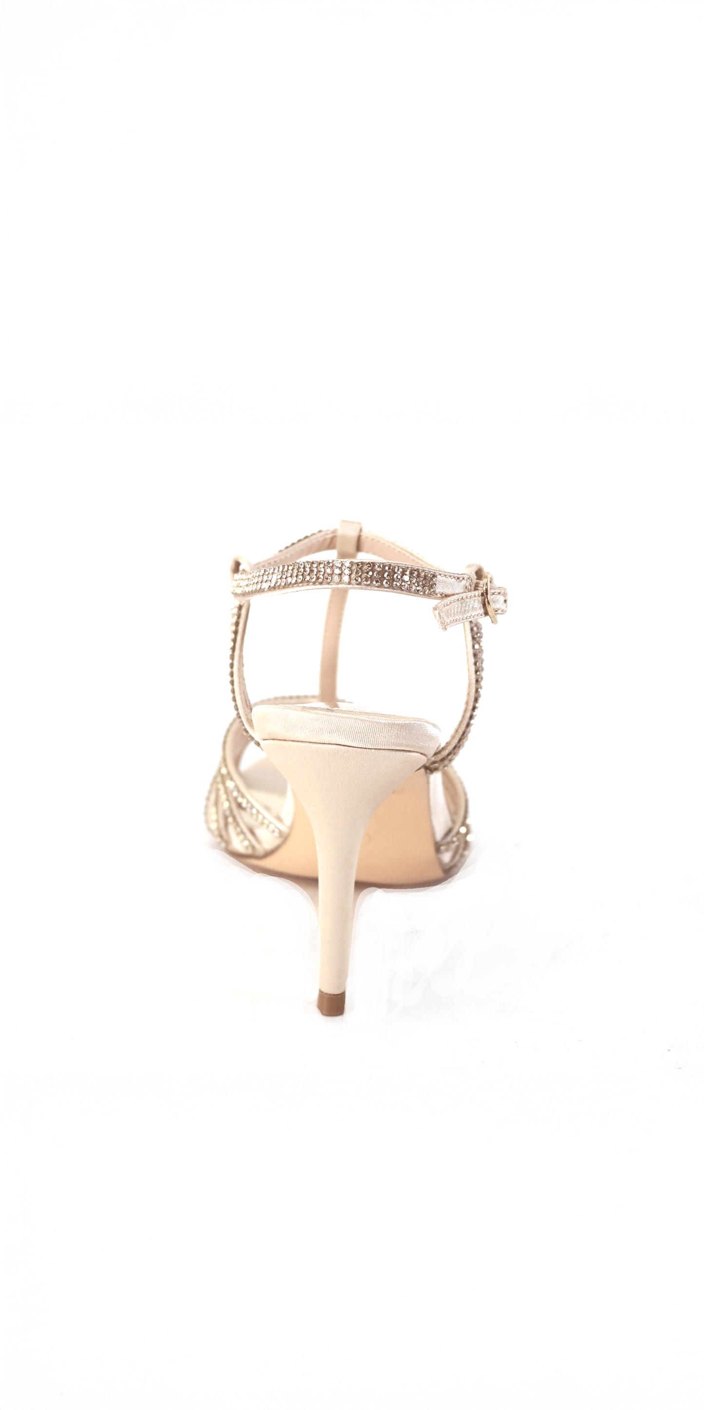 nude/size/6/Camille La Vie /Satin Rhinestone Strappy High Heel Sandal/back