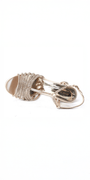 Satin Rhinestone Strappy High Heel Sandal Image 3