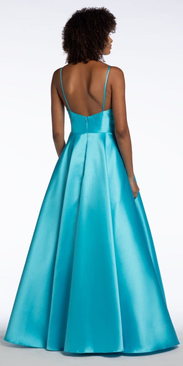Sweetheart Mikado Open Back Ball Gown Image 2